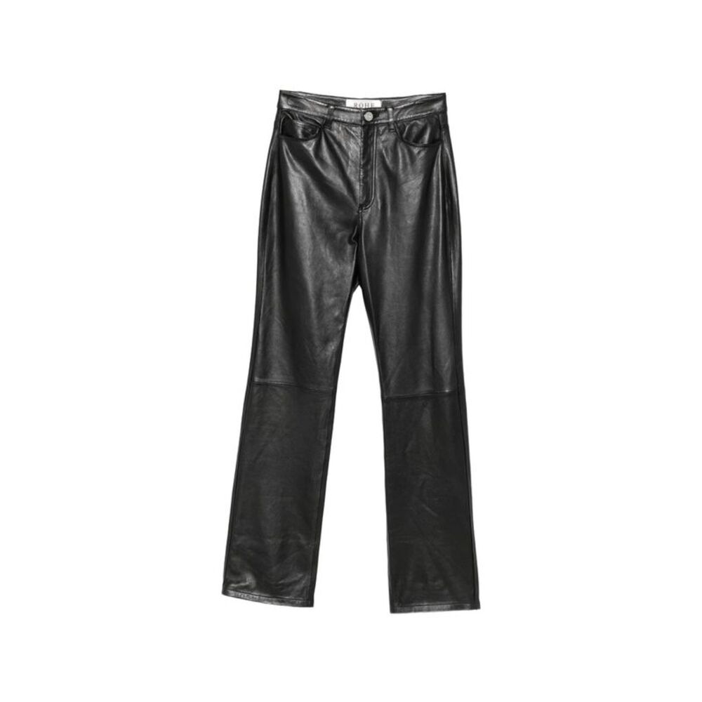Róhe Black Trousers - Flared Trousers Women